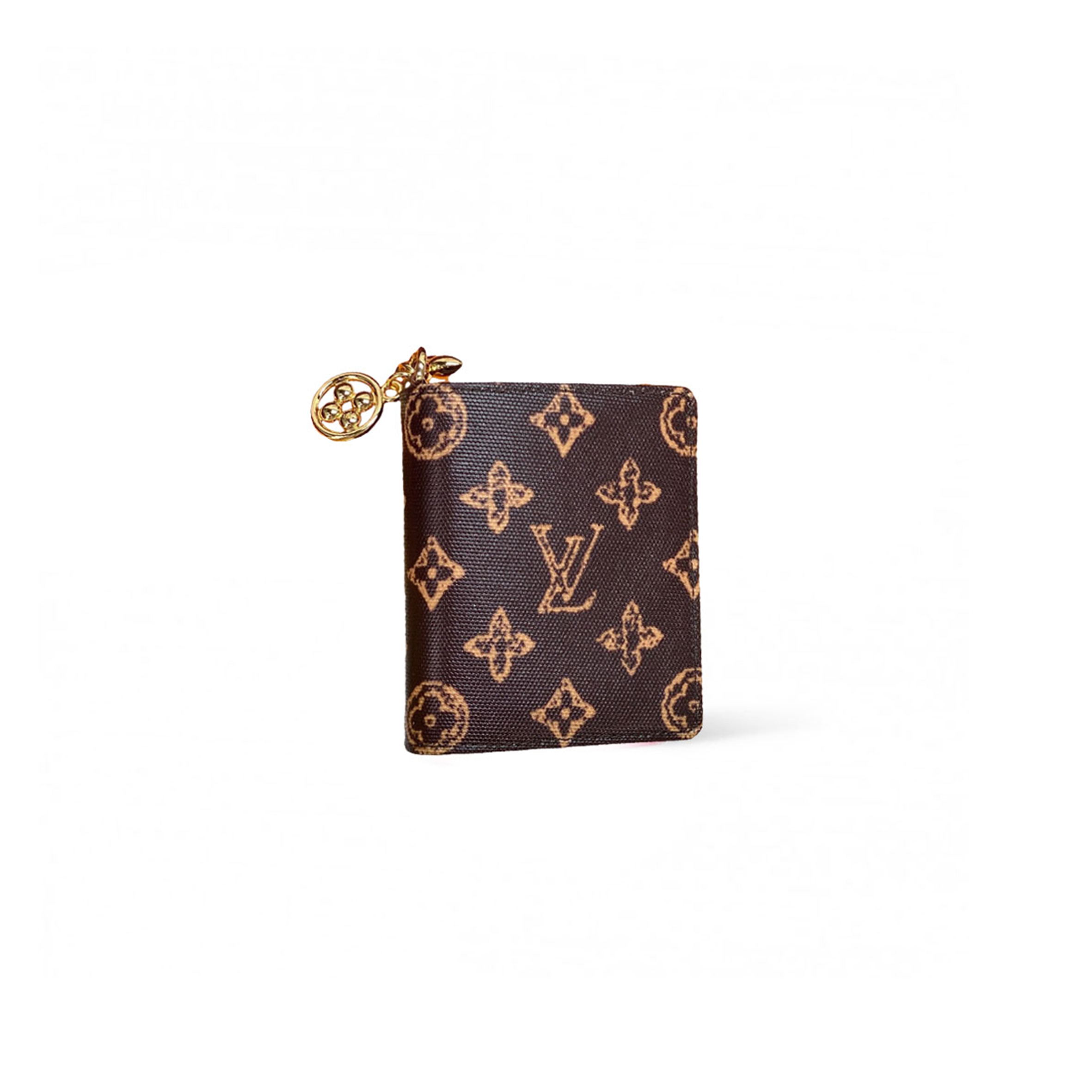 LOUIS VUITTON MASTER LV CHARMS POCKET WALLET M27680 (10*9*2.5cm) 